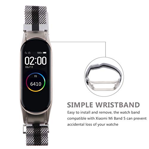 ULTECHNOVO Armação de Metal Protetor de Metal Pulseira de Relógio de Aço Inoxidável Relógio Banda St