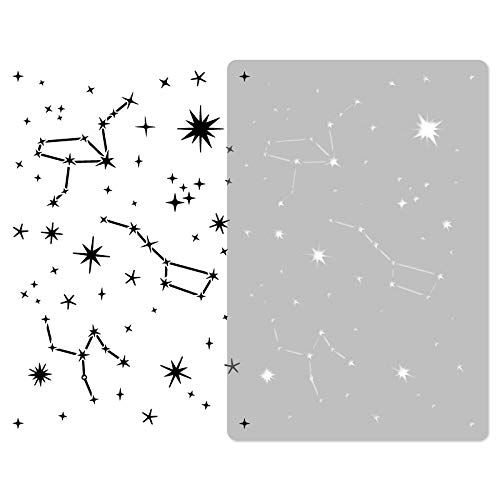 NAKLEOReusable Plastic Wall Stencil for Painting // KIDS - CONSTELLATION - STAR//Art Craft Mylar Template (17.7'' to 25.5'')