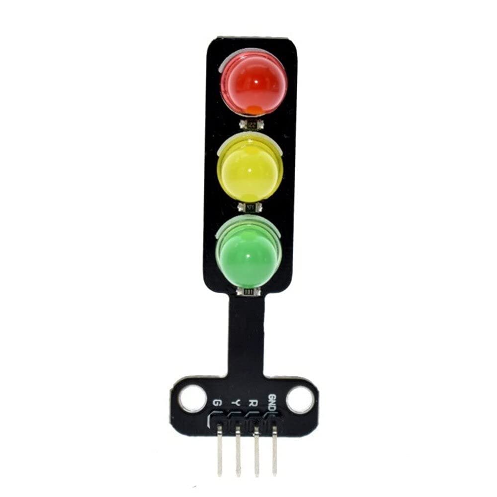 QBM LED Traffic Lights Signal Module Digital Signal Output Traffic Light Module by Indian Hobby Center (Piece-1)-image-9