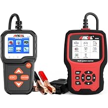 ANCEL VD700 Full Systems Diagnostic Tool with ANCEL BA301 6V 12V Car Battery Tester