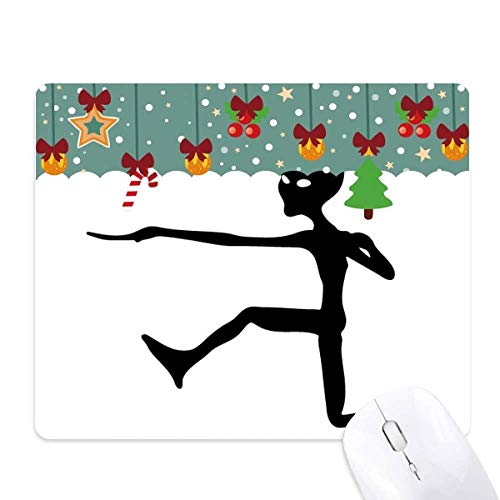 Tapis de souris de Noël Alien monstre de l'univers à offrir pour décorer un bureau