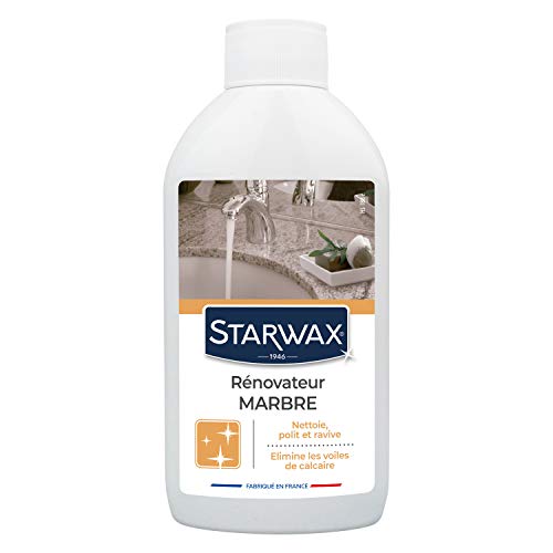 Starwax Rénovateur de Brillance pour Marbre et Pierres Naturelles, 250 ml