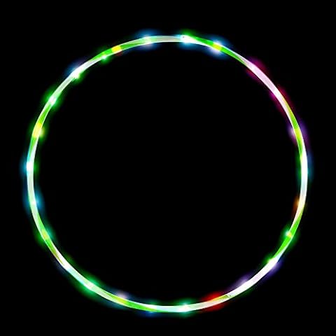 Led Hulas Hoop Sobrovo 10 Colores 60cm Cover