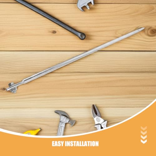 Varillas de tierra de alta resistencia de metal galvanizado para hogar, pack de 2 5
