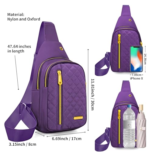 Image of Aisijimo Small Sling Bag For Women Men Casual Crossbody Sling Backpack | Small