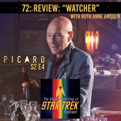 Review: "Watcher" (Picard S2 E4) with Ruth Anne Amsden Podcast Por  arte de portada