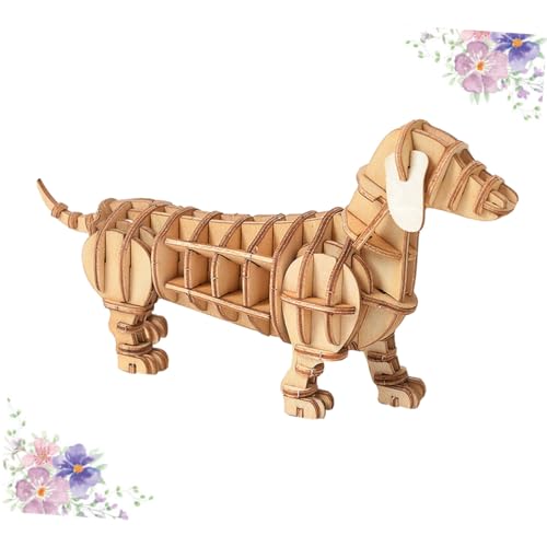 Hemobllo - Hemobllo Puzzle Bois à Assembler pour Garçon Fille Modèle Manuel Handmade Kit Éducatif Bois de Construction pour Développement et Décoration