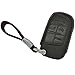 Alegender Hand Sew Leather Key Cover Case Skin Jacket for Jeep Grand Cherokee Chrysler 200 300 Dodge Durango Charger Challenger Journey Fiat Fob Remote Control