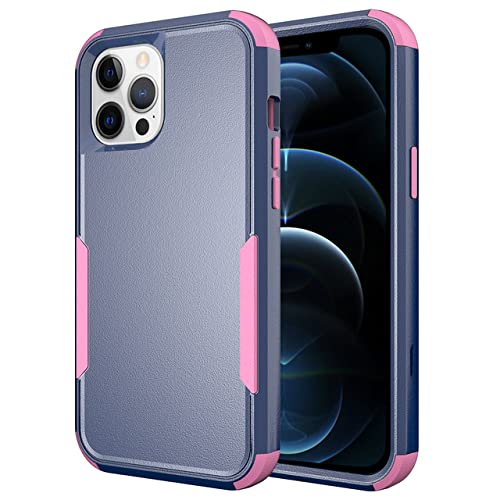 Coque antichoc iPhone 12 Mini HUILUN évite fissures écran protection triple couche