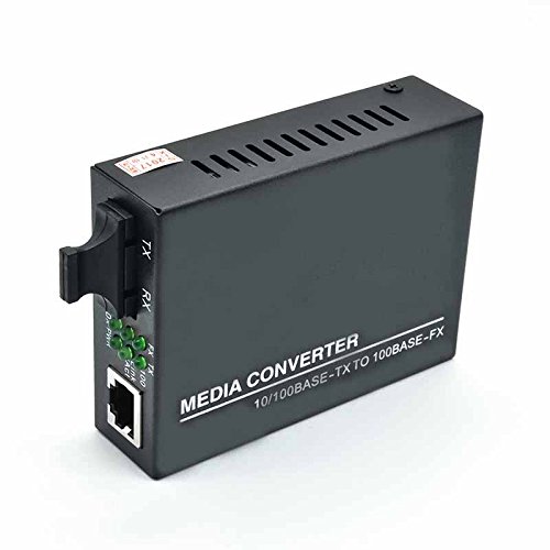 【中古】 Jeirdus 高速イーサネットデュプレックスSCファイバーオプティックからRJ45メディアコンバータ 10/100M 2KM マルチモード Amazon | Jeirdus 高速イーサネットデュプレックスSCファイバー