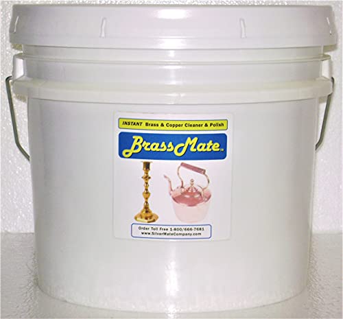 Silvermate BrassMate Limpiador Líquido de Latón 3.5 Galones