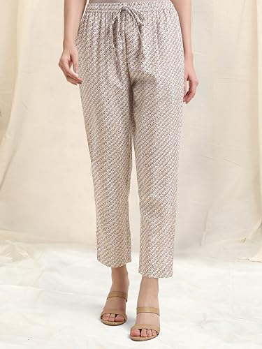 Image of MIRCHI FASHION Women's Straight Fit Pure Cotton Printed Kurta Set with Dupatta and Trouser