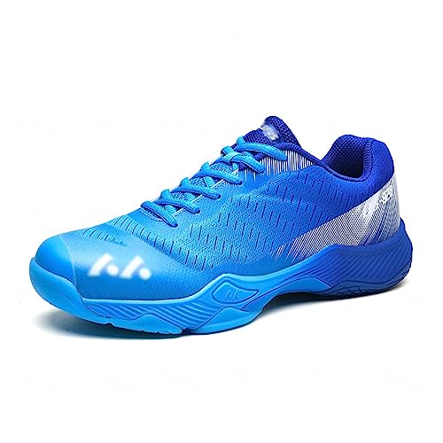 Zapatillas de bádminton para horma ancha que alivian la presión al jugar tenis 2