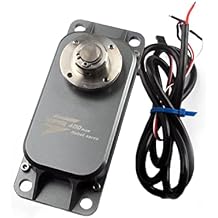 HAPPYMODEL 200kg/400kg High Torque Servo Metal Steering Gear Suitable for 12v-24v Large Industrial Robot Arm DIY Models 400kg
