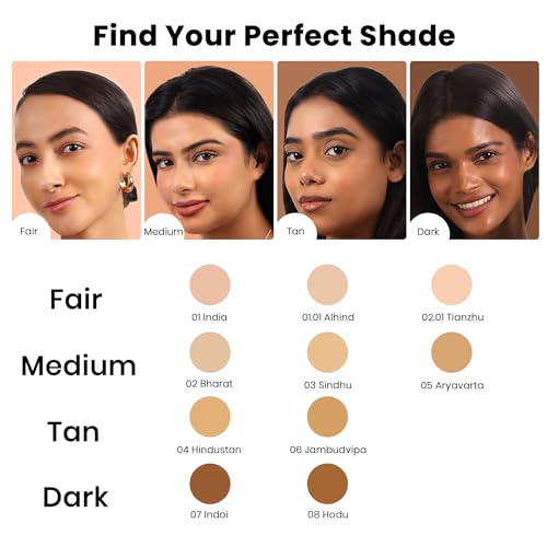 Image of Recode HD Luminous Matte Foundation 30 ML | 03 | SINDHU