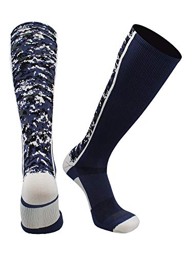 Image of TCK Digital Camo OTC Socks for Youth & Adults - High Performance Team Athletic Socks for Baseball, Football & Lacrosse, USA