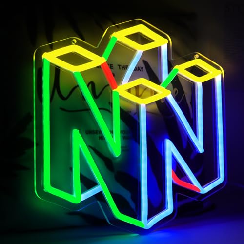 WonderfulLife Game Neon Sign for Gamer Zone Decor Led Lights for Man Cave Bar or Bedroom Decoration.5V USB Powered Easy Hanging.