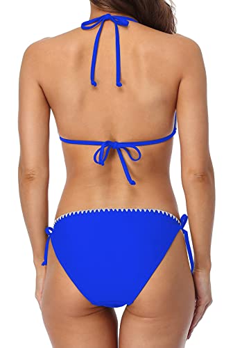 Bikini triangle string dos nu ajustable avec maintien optimal et confort - 2