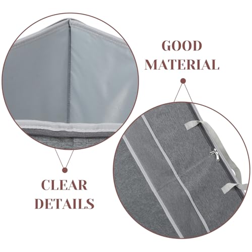 Boîte polyester pliable rangement cintres rigide boîte placard - 4