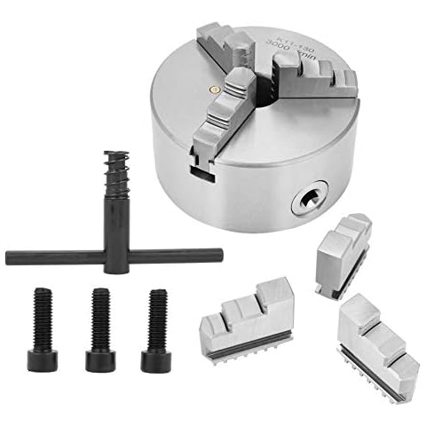 Portabrocas autocentrante de 3 mandíbulas SANOU K11-130 para torno Cover