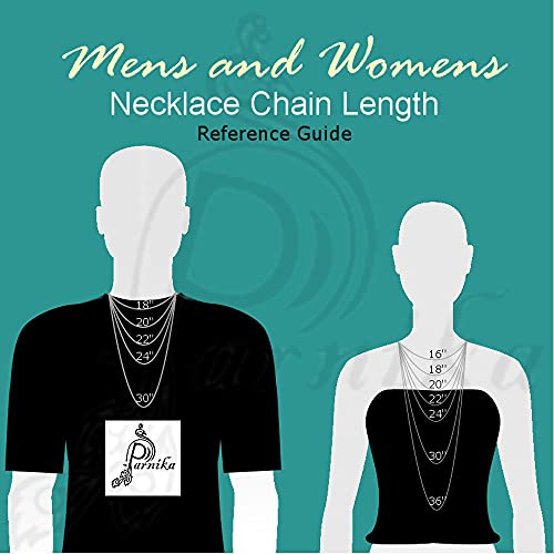 Image of Parnika 925 Pure Sterling Silver Round Snake Chain Necklace for Men & Women | Chandi Chain for Girls & Boys | Italian Style Silver Chain | 16 18 20 24 Inch | 0.9mm 1.1mm 1.3mm