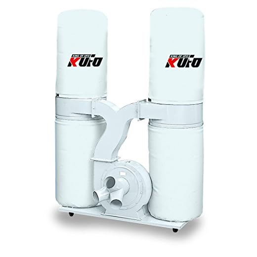 Kufo Seco UFO-102B3, 3HP 3phase 220/440 (prewired 220V) 2750 CFM Bag Dust Collector