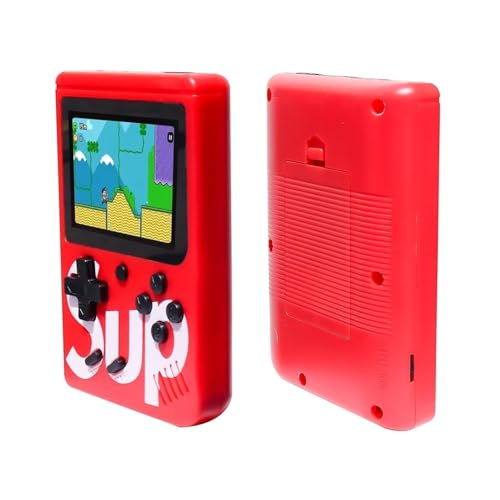 Image of DOMENICO SUP 400 in 1 Handheld Mini Retro Game Box - 400 Preloaded Games, and USB Charging Cables with Games Like Mario , Contra, Islander Bomber Man etc. (Color As Per Availability)
