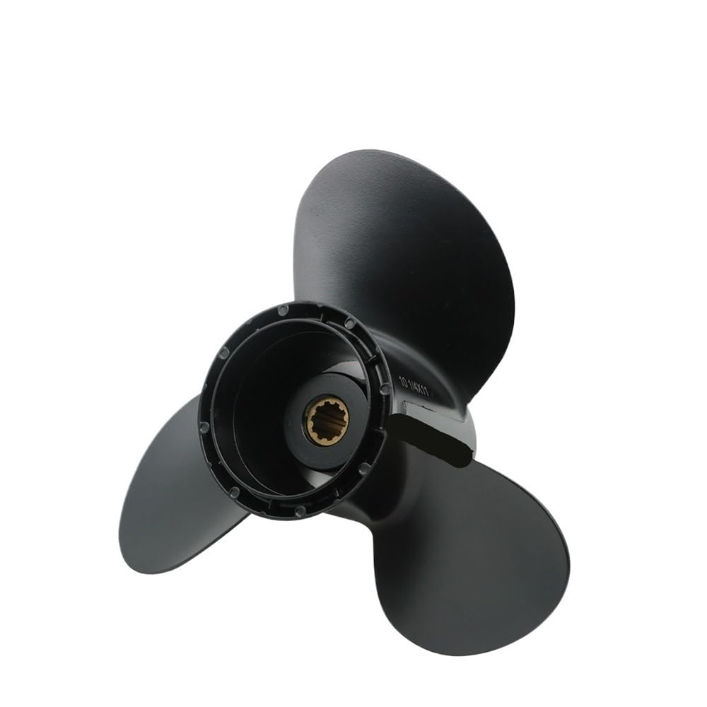Hélice hors-bord 10 1/4x11 en aluminium coulé pour moteur DF25 DT30