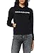 Produktbild Calvin Klein Jeans Damen INSTITUTIONAL Hoodie Pullover, Ck Schwarz, 38