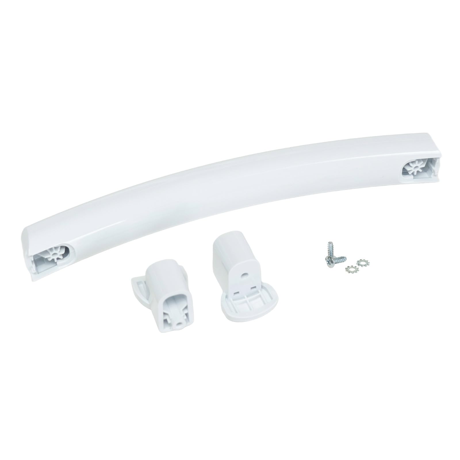 Microwave Door Handle and Hardware for GE JVM3160DF1CC JVM3160DF1WW JVM3160DF2WW JNM3160DF1CC JNM3161DF1WW JNM3161DF2WW JNM3161DF4WW JVM3160DF3WW JVM3160DF4WW