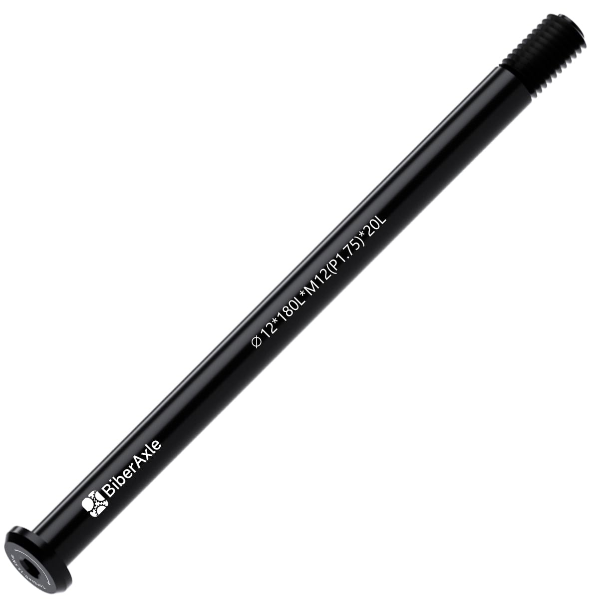 Assi da 12 mm per biciclette e telaio posteriore della bicicletta, mountain bike e bici da corsa, in lega di alluminio, asse adattatore, passo della filettatura: 1,75 mm, lunghezza: 122 / 166 / 171 /