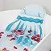 Luxury Bath Pillow with Suction Cups, Extra Large Jellyfish Design Mesh Bathtub Pillow for Neck and Back Support, Relaxing Spa Quality Bath Pillow for Women
