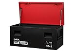 Hilka Tools SB42 Site Storage Box, Red/Black, 42-Inch