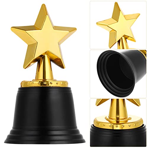 Ipetboom 6Pcs Troféu Estrela Troféus Troféus Prêmios E Troféus Mini Troféus Minúsculos Troféus Prêmi