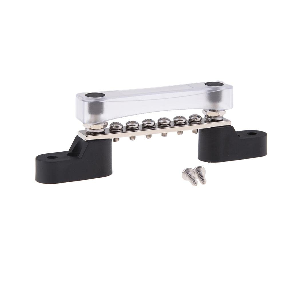 JAZZY PEARLS Boat 2 Stud Bus Bar Electrical 6 Way Terminal Junction Block 12-48V 100A-image-40