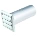 Deflecto Dryer Vent, 4", White (SVHAW4/12-A)