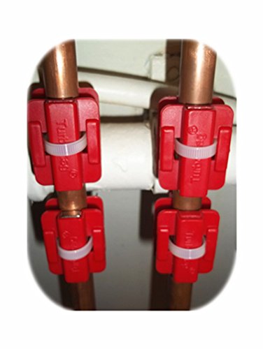 (Jaune) 4 paires d'alimentation Conditionneur d'eau magnétique d'adoucissant le calcaire pour cuisine jardin salle de bain