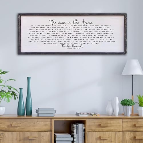 Surfapans The Man In The Arena Wall Decor 40