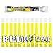 Be Ready - Industrial Grade 12 hour Illumination Emergency Safety Chemical Light Glow Sticks (12 Pack Yellow)
