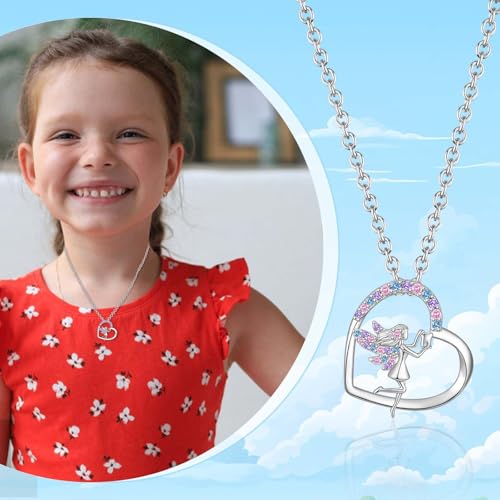 Tooth Fairy Gifts for Girls Necklace Jewelry Daughter Granddaughter Niece Little Sister2