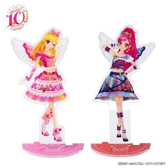 劇場版アイカツ アクリルスタンド データカードダスver 2種 アイカツ！アクリルスタンド(データカードダスver)第2弾の予約