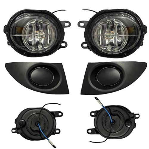 Image of K D Halogen Fog Lamp Set For Tata Indigo Cs /Indica V3 / (With Bulb) Pair 2002-2018