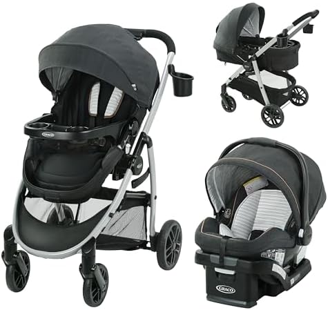 Graco Modes Pramette Travel System, 3-in-1 Baby Stroller and Car ...