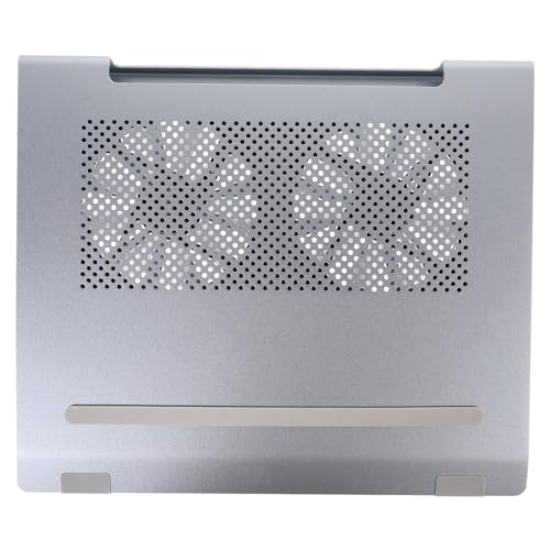Base de refrigeración para laptop OUNONA aluminio con ventiladores LED miniatura 1