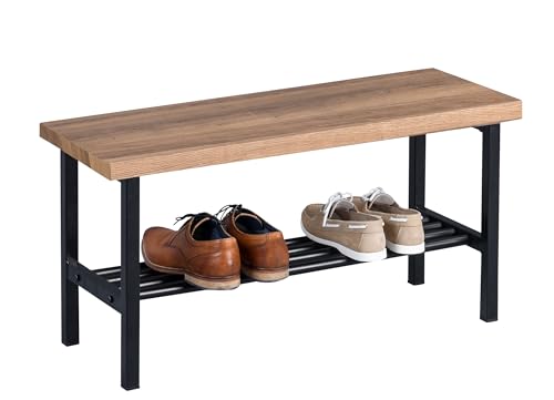 M2 Kollektion Garderobenbank Lenz, 80x40x30cm