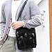 Leatherboss Men's Leather Crossbody Bag - Genuine Leather, Adjustable Strap, and Thoughtful Sleek Design