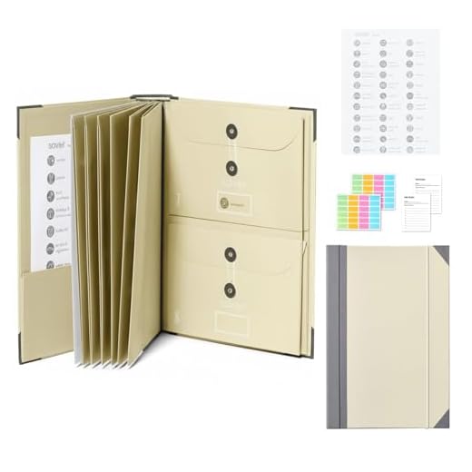 Savor 2025 Document Organizer Folio