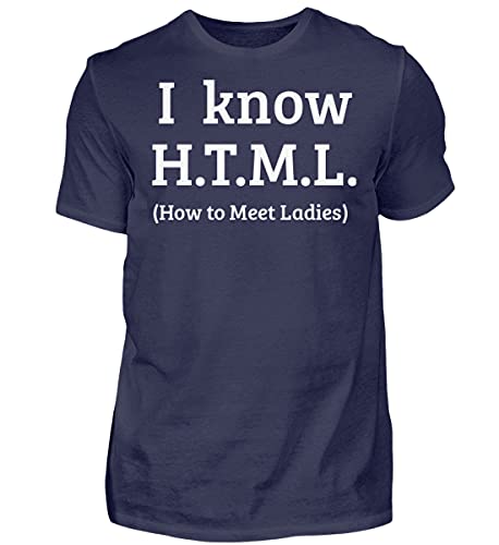 T-shirt homme PHP HTML MYSQL idéal pour les journées de dev en open space