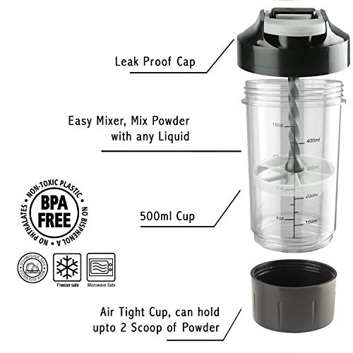 Haans Cyclone Protein Shaker Bottle for Gym Haans Cyclone Protein Shaker Bottle for Gym