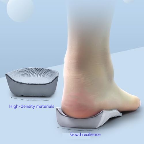 Image of Orthopedic High Pads 2.0, Insoles Height Increase, 4D Cloud Technology Insole, Height Increase Insoles for Men /Women, Memory Foam Arch Support Insoles (Black, 1.5CM)